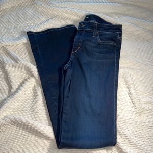Joe’s Jeans Booty Fit Harmony Boot Cut Dark Wash Mid Rise